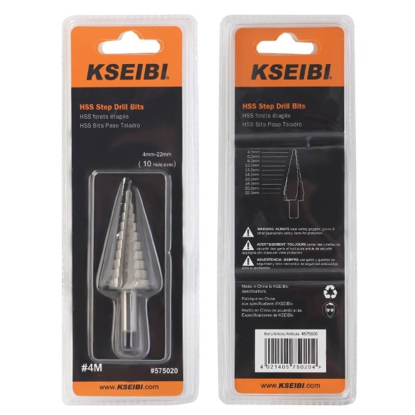 HSS Step Cone Drill Bits, power tool accessories, HSS step cone drill bits hole cutter.