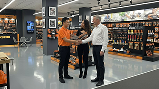 KSEIBI retail planogram and showroom bay